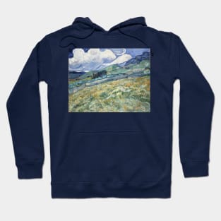 Vincent van Gogh - Landscape from Saint-Remy Hoodie